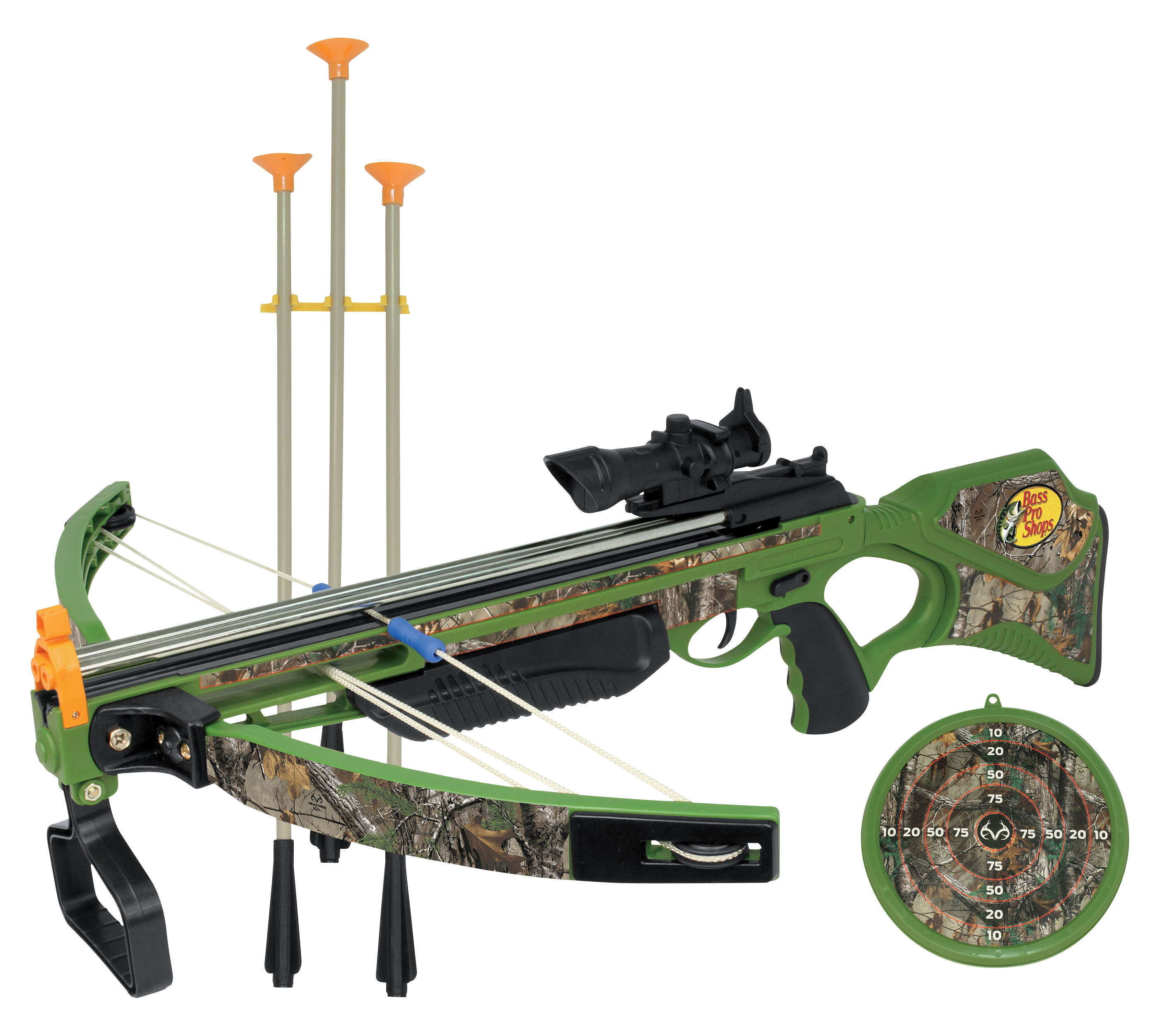 Bass Pro Shops Realtree Compound Crossbow Set for Kids | Bass Pro Shops